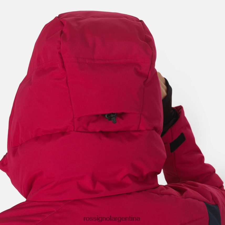 Rossignol mujer chaqueta de esquí courbe 82LVV61112 cereza tapas