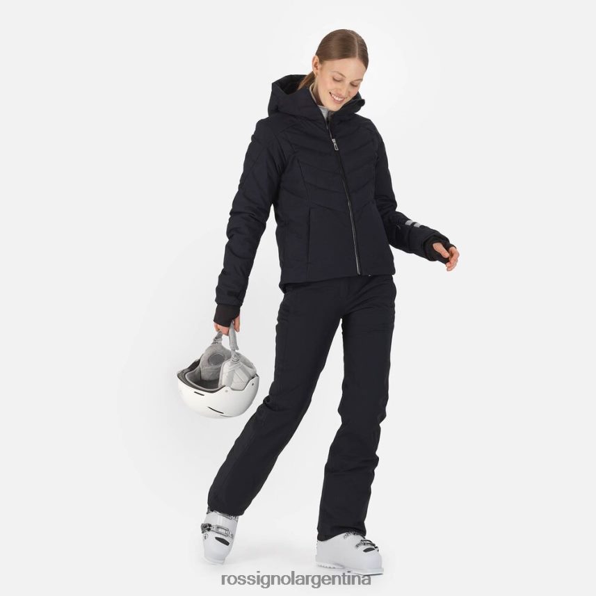 Rossignol mujer chaqueta de esquí courbe 82LVV61121 negro tapas
