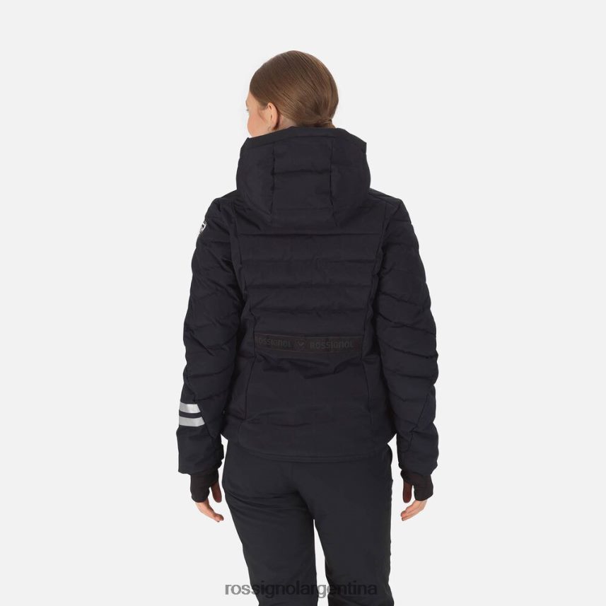 Rossignol mujer chaqueta de esquí courbe 82LVV61121 negro tapas