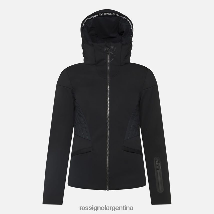 Rossignol mujer chaqueta de esquí plana softshell 82LVV6988 negro tapas