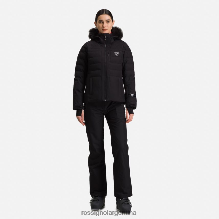 Rossignol mujer chaqueta de esquí rápida 82LVV6821 negro tapas