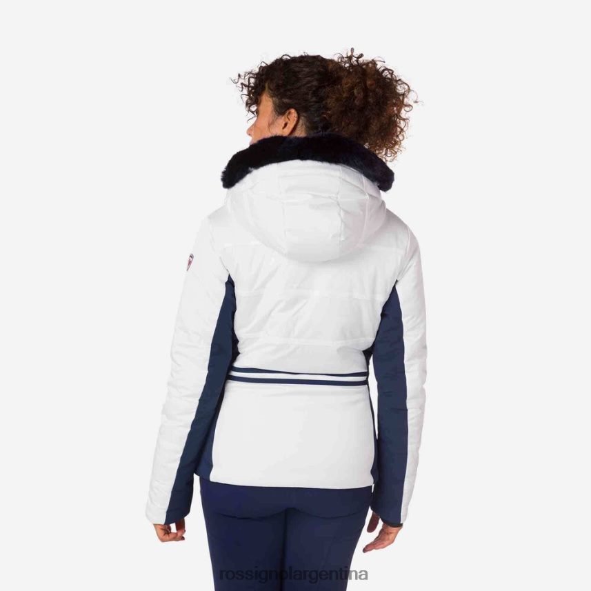 Rossignol mujer chaqueta de esquí roc 82LVV61002 blanco tapas
