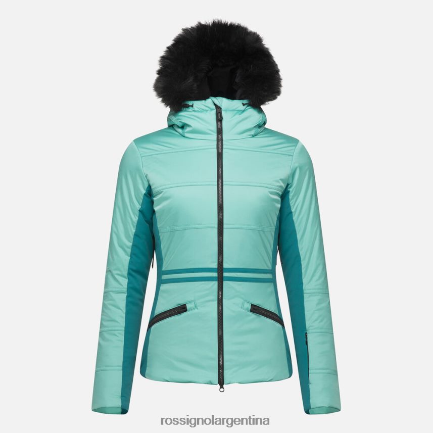 Rossignol mujer chaqueta de esquí roc 82LVV61025 turquesa tapas