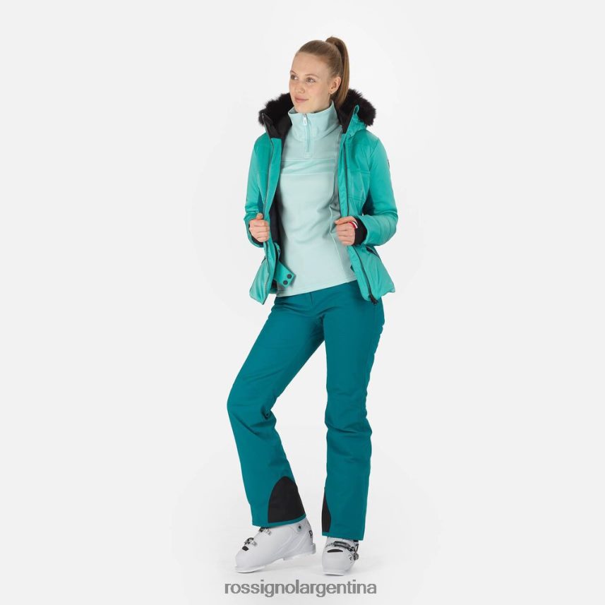 Rossignol mujer chaqueta de esquí roc 82LVV61025 turquesa tapas