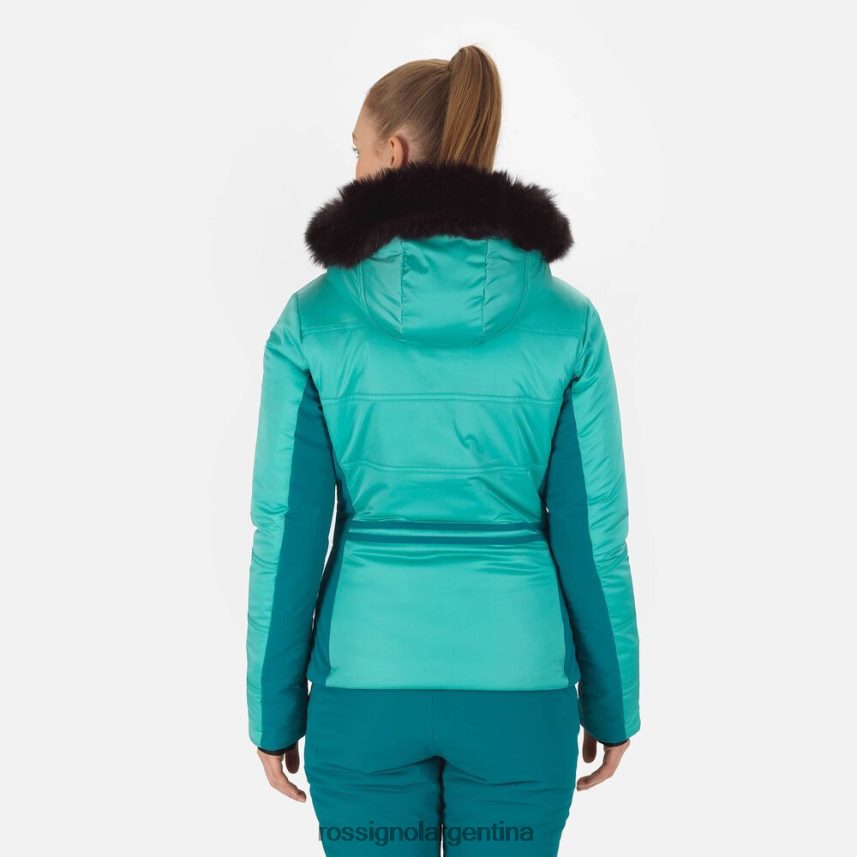 Rossignol mujer chaqueta de esquí roc 82LVV61025 turquesa tapas
