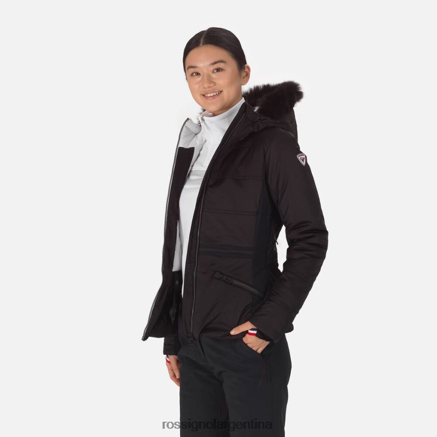 Rossignol mujer chaqueta de esquí roc 82LVV61033 negro tapas