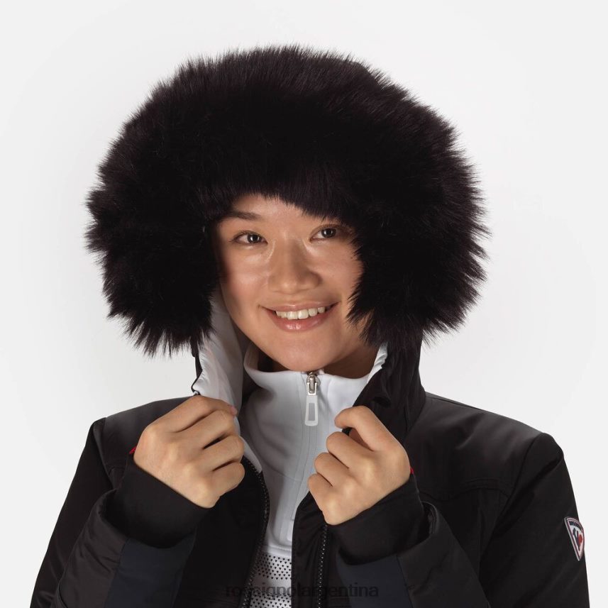 Rossignol mujer chaqueta de esquí roc 82LVV61033 negro tapas