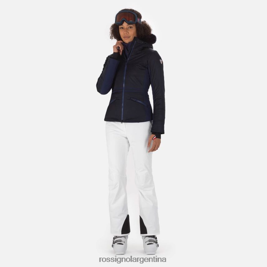 Rossignol mujer chaqueta de esquí roc 82LVV61059 azul marino oscuro tapas