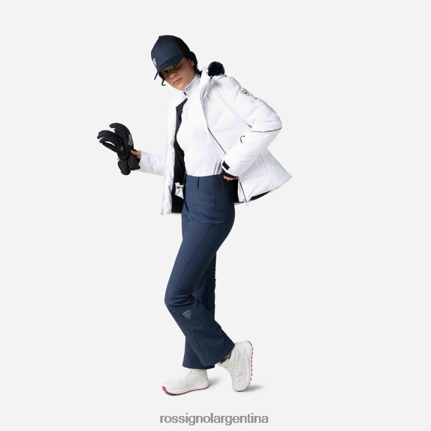 Rossignol mujer chaqueta de esquí staci 82LVV61030 blanco tapas