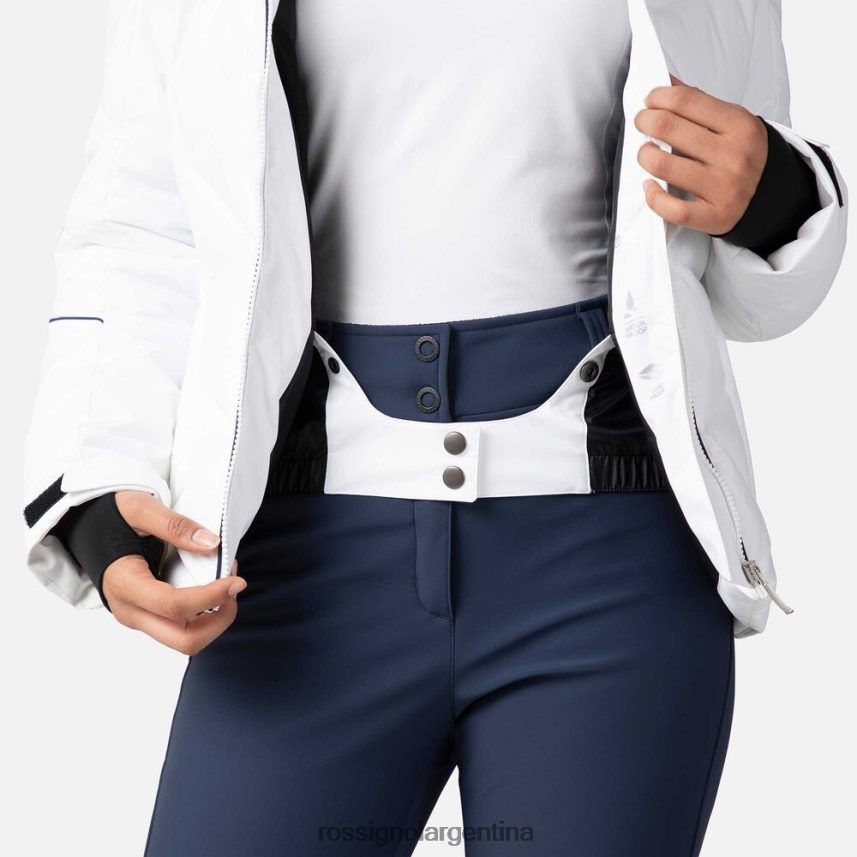 Rossignol mujer chaqueta de esquí staci 82LVV61030 blanco tapas