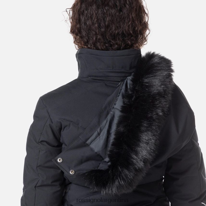 Rossignol mujer chaqueta de esquí staci 82LVV6759 negro tapas