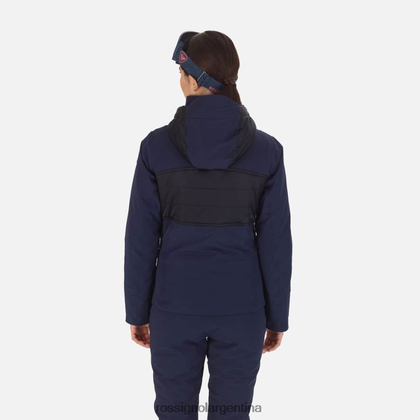 Rossignol mujer reaccionar chaqueta de esquí de merino 82LVV6791 azul marino oscuro tapas