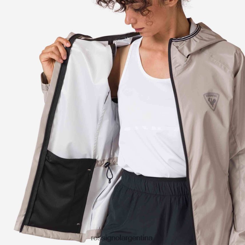 Rossignol mujer chaqueta de lluvia activa 82LVV6873 abedul tapas