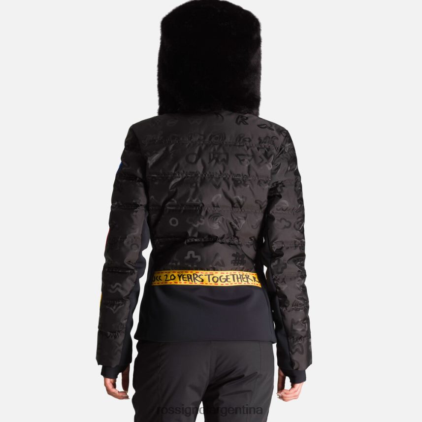 Rossignol mujer chaqueta de plumas jcc twins 82LVV6802 negro tapas