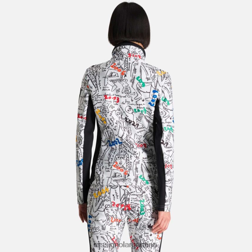 Rossignol mujer JCC Brady chaqueta suave estampada 82LVV61022 galaxia tapas