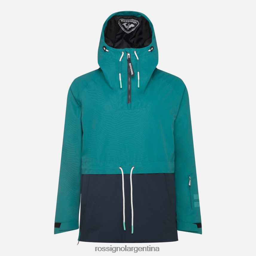 Rossignol mujer anorak skpr 82LVV61052 esmeralda oscura tapas
