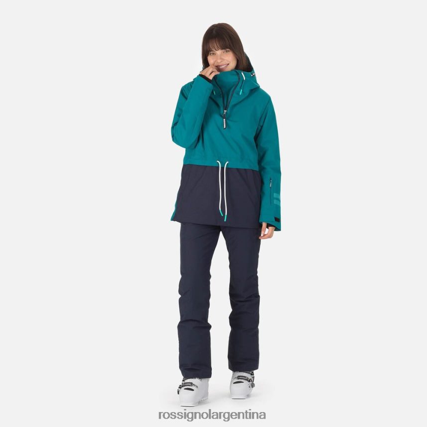 Rossignol mujer anorak skpr 82LVV61052 esmeralda oscura tapas