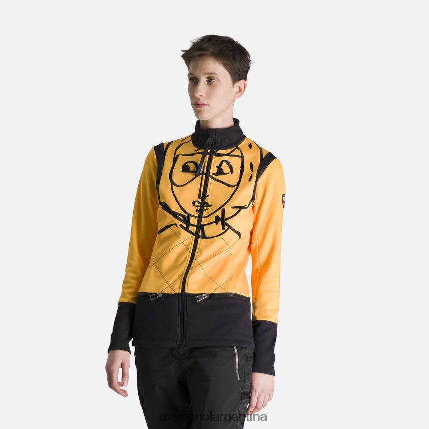 Rossignol mujer chaqueta climi jcc 82LVV61001 amarillo tapas