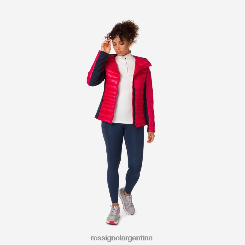 Rossignol mujer chaqueta ligera híbrida skpr 82LVV61046 cereza tapas