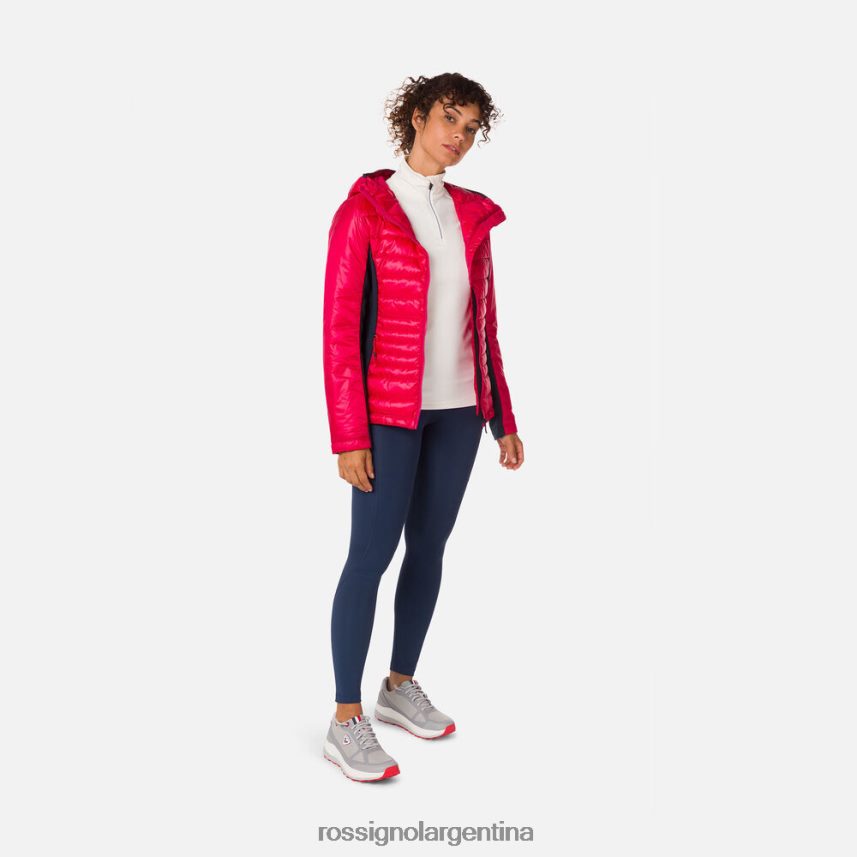 Rossignol mujer chaqueta ligera híbrida skpr 82LVV61046 cereza tapas