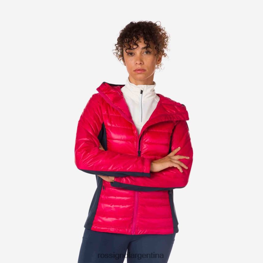 Rossignol mujer chaqueta ligera híbrida skpr 82LVV61046 cereza tapas