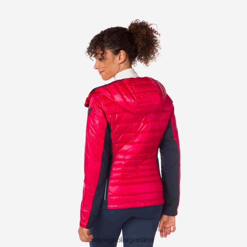 Rossignol mujer chaqueta ligera híbrida skpr 82LVV61046 cereza tapas