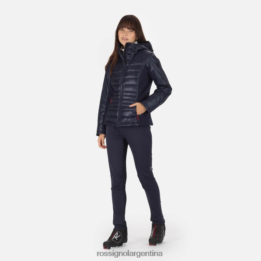 Rossignol mujer chaqueta ligera híbrida skpr 82LVV6857 eclipse tapas