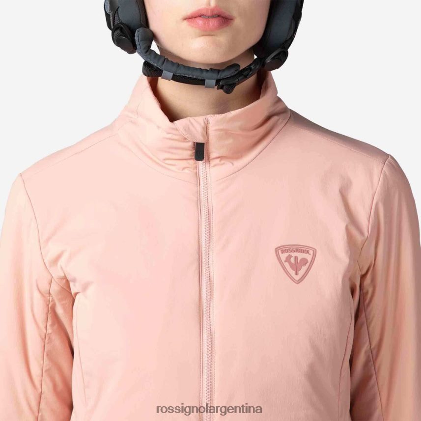 Rossignol mujer chaqueta opside 82LVV6946 rosa pastel tapas