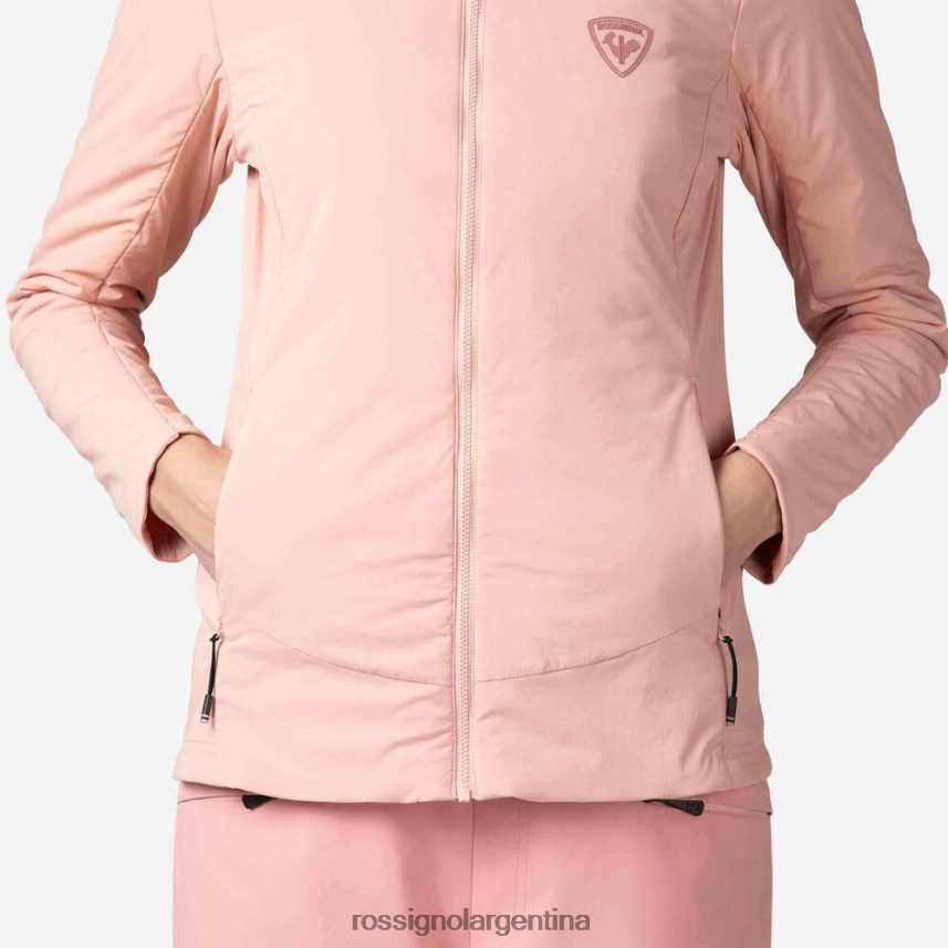 Rossignol mujer chaqueta opside 82LVV6946 rosa pastel tapas