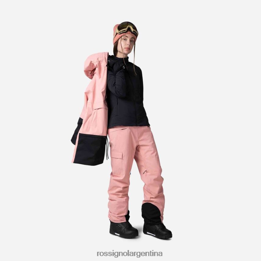 Rossignol mujer chaqueta opside 82LVV6966 negro tapas