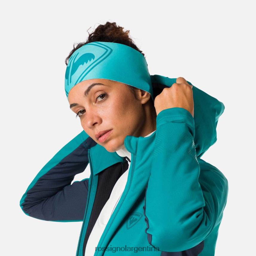 Rossignol mujer chaqueta softshell 82LVV61120 esmeralda oscura tapas