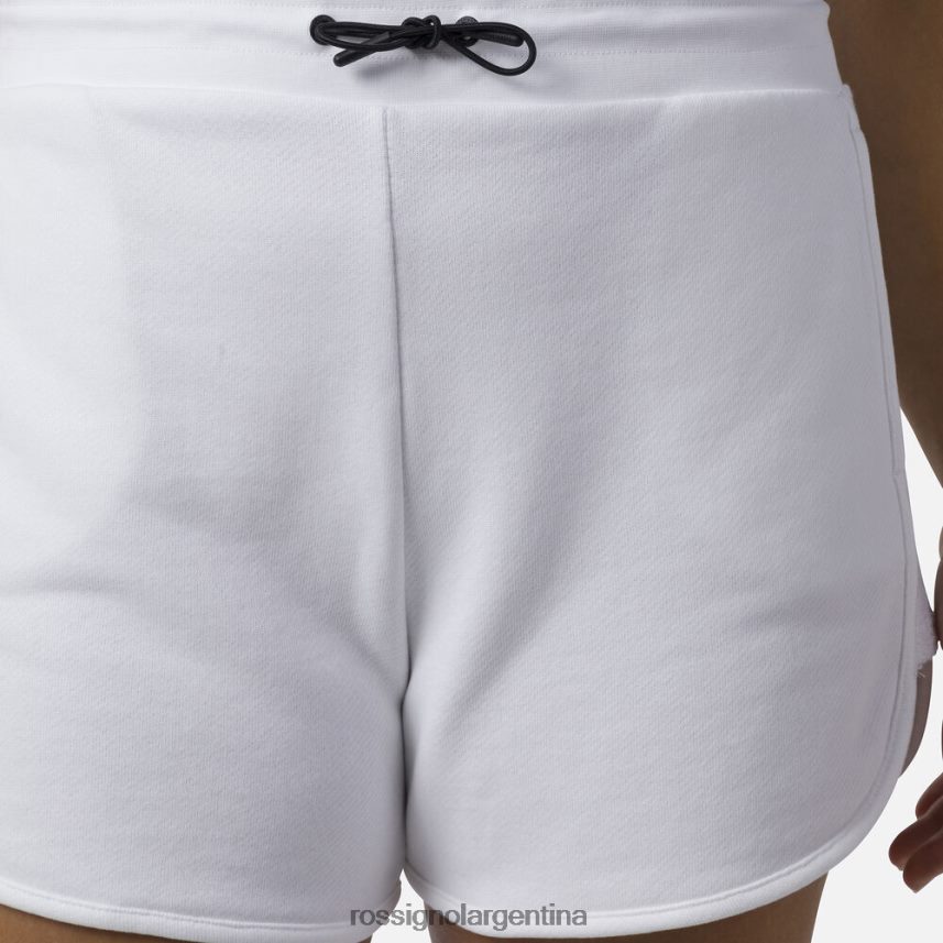 Rossignol mujer pantalones cortos cómodos de algodón 82LVV6844 blanco fondos