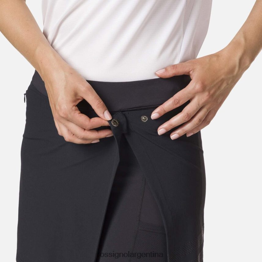 Rossignol mujer falda ligera y transpirable 82LVV6882 negro fondos