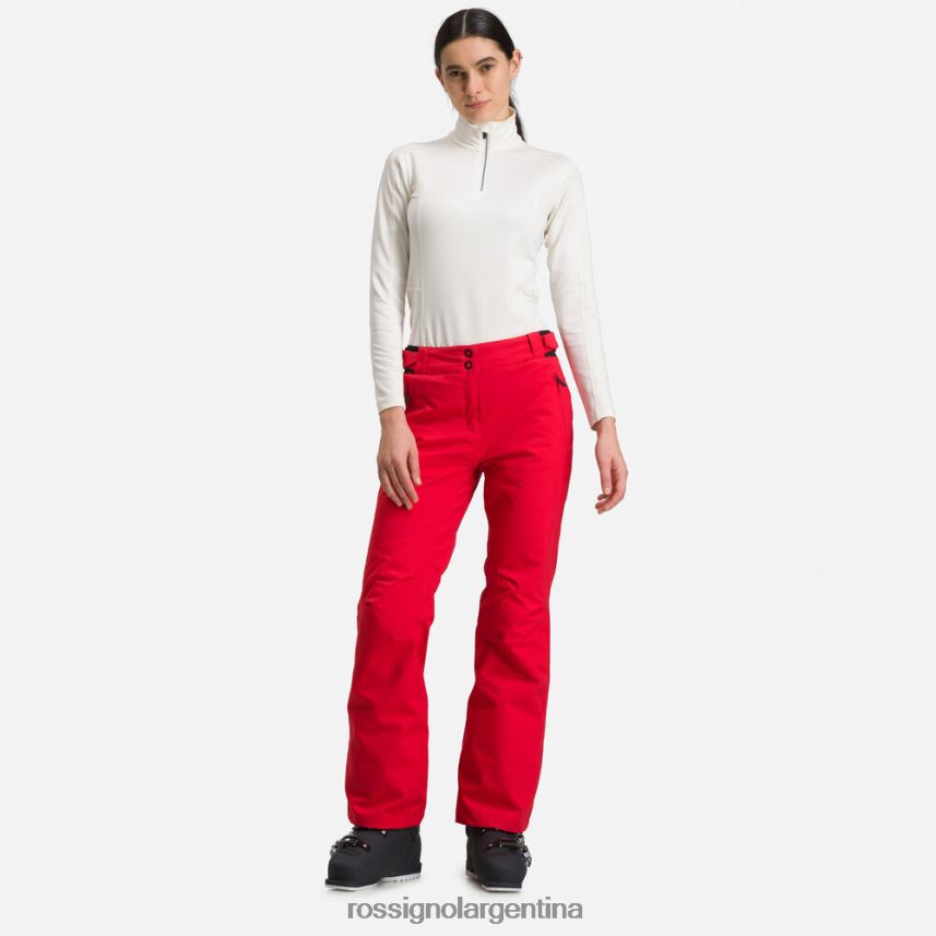 Rossignol mujer pantalones de esquí 82LVV6774 deportivorojo fondos