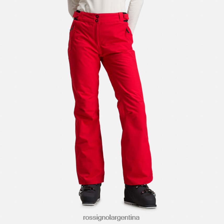 Rossignol mujer pantalones de esquí 82LVV6774 deportivorojo fondos