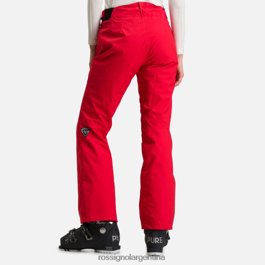 Rossignol mujer pantalones de esquí 82LVV6774 deportivorojo fondos
