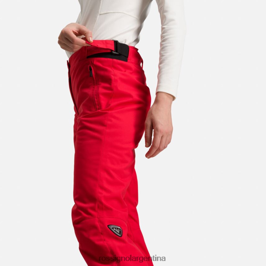 Rossignol mujer pantalones de esquí 82LVV6774 deportivorojo fondos