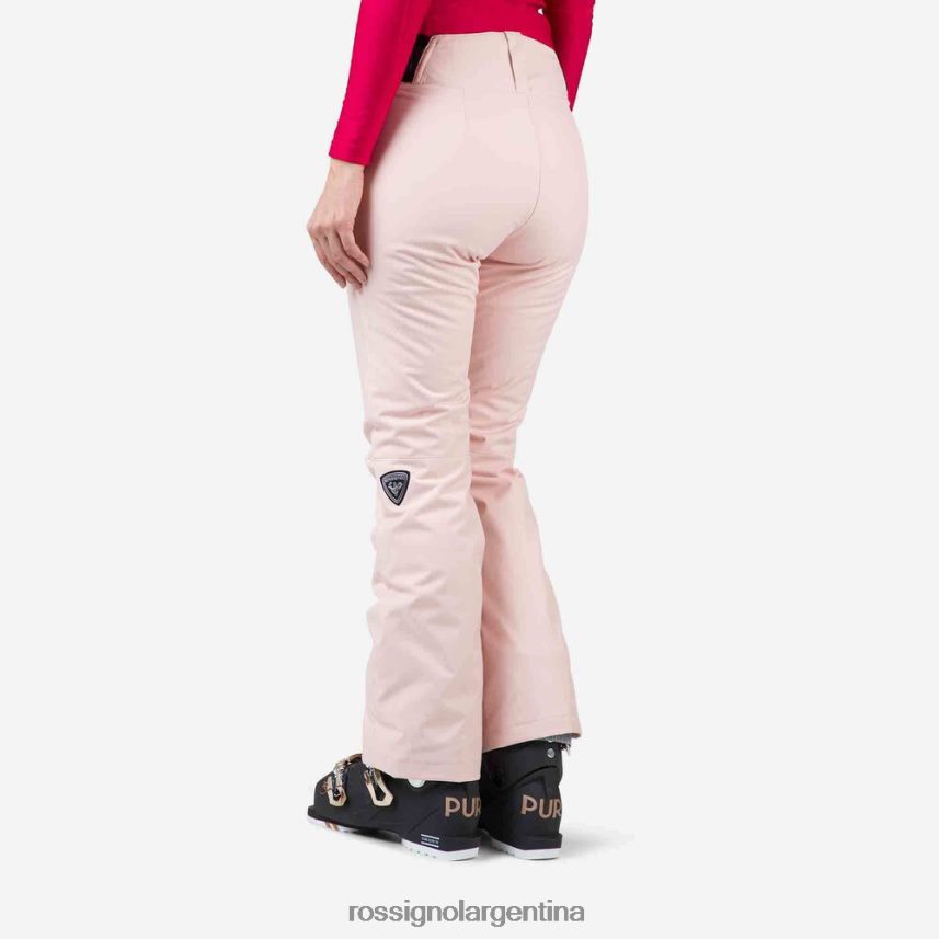 Rossignol mujer pantalones de esquí 82LVV6782 rosa empolvado fondos