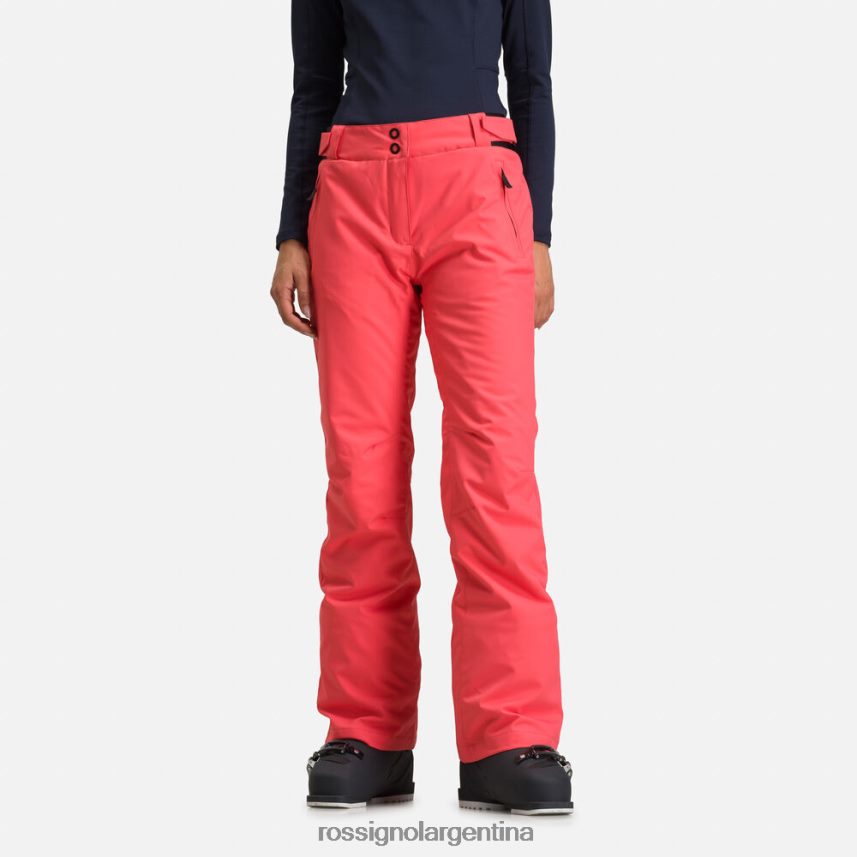 Rossignol mujer pantalones de esquí 82LVV6786 coral fondos