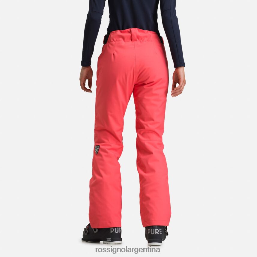 Rossignol mujer pantalones de esquí 82LVV6786 coral fondos