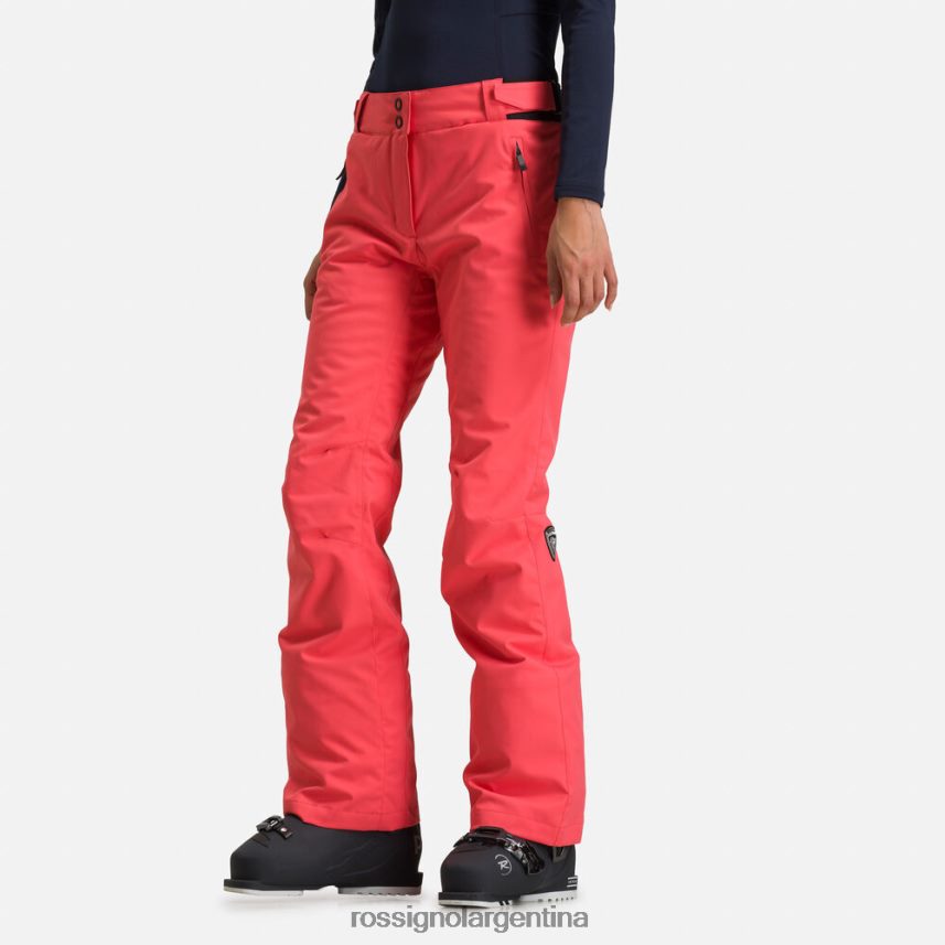 Rossignol mujer pantalones de esquí 82LVV6786 coral fondos