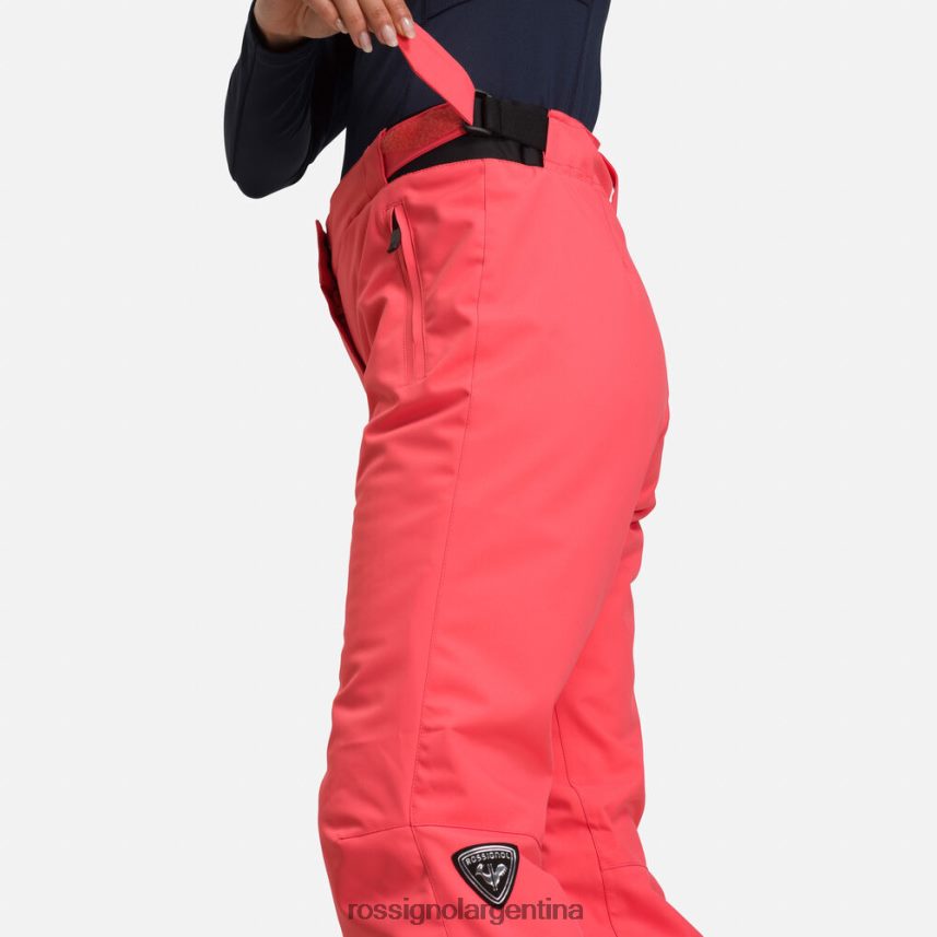 Rossignol mujer pantalones de esquí 82LVV6786 coral fondos