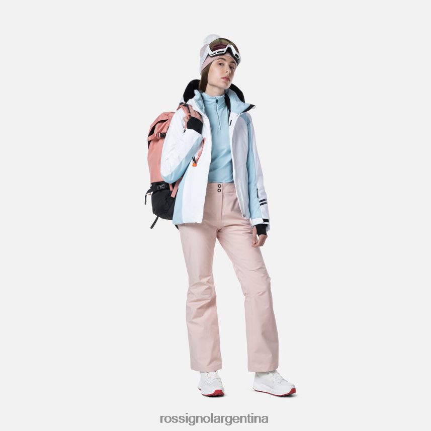 Rossignol mujer pantalones de esquí 82LVV6824 rosa empolvado fondos