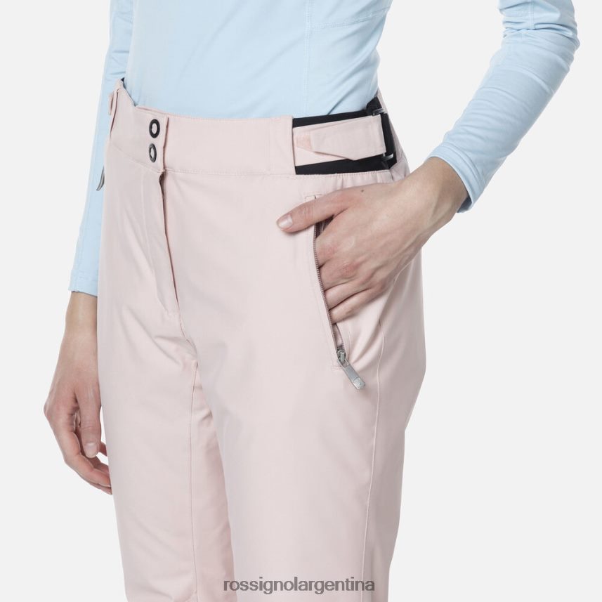 Rossignol mujer pantalones de esquí 82LVV6824 rosa empolvado fondos