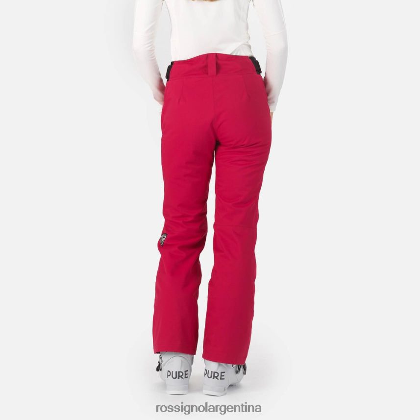 Rossignol mujer pantalones de esquí 82LVV6872 cereza fondos