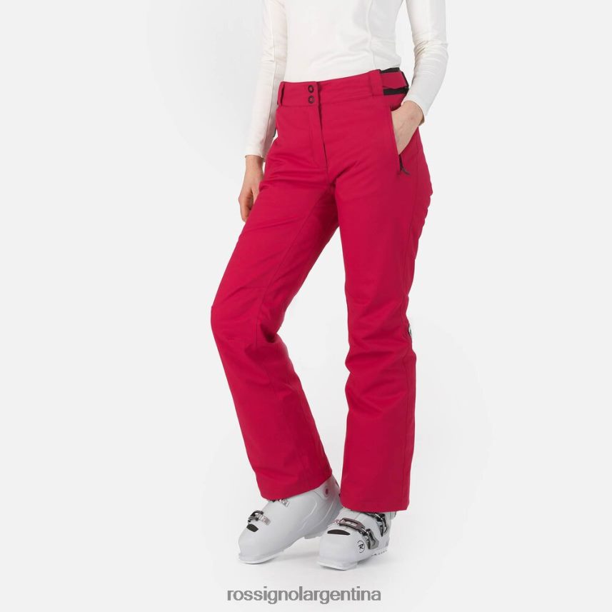 Rossignol mujer pantalones de esquí 82LVV6872 cereza fondos