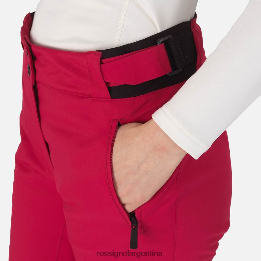 Rossignol mujer pantalones de esquí 82LVV6872 cereza fondos