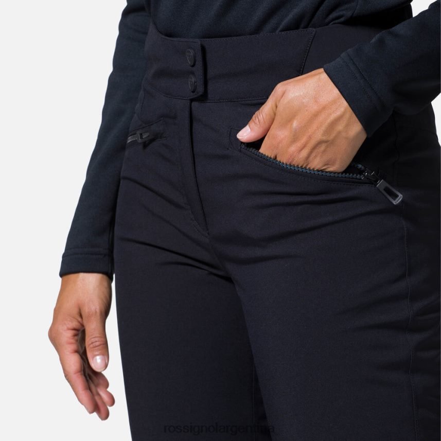 Rossignol mujer pantalones de esquí clásicos 82LVV6768 negro fondos