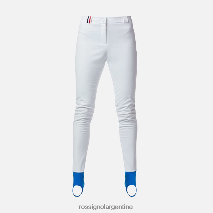Rossignol mujer pantalones de esquí fuseau 82LVV6763 blanco fondos