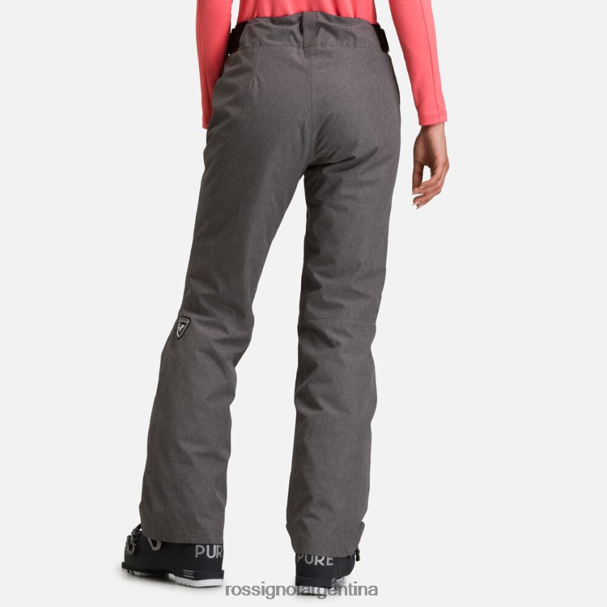 Rossignol mujer pantalones de esquí jaspeados 82LVV61102 cuero gris fondos